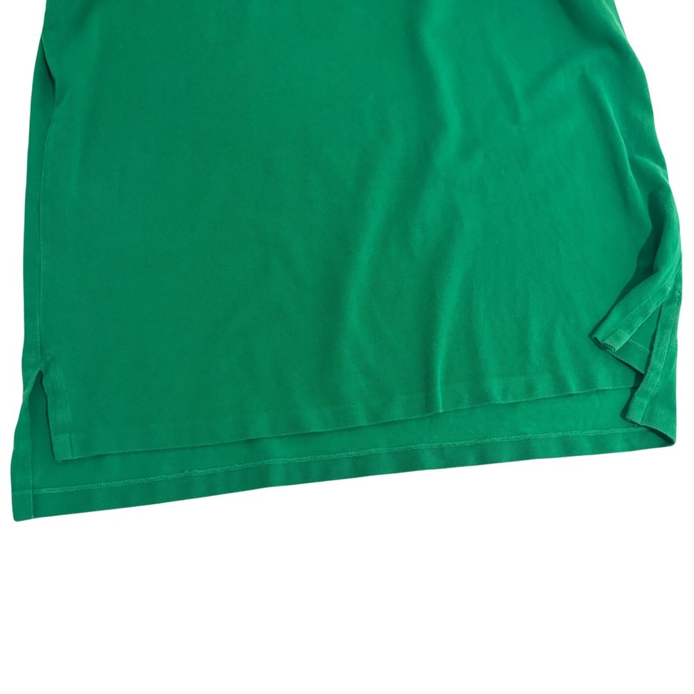 Polo Ralph Lauren Polo Shirt Mens XL Kelly Green Yellow Pony Logo Preppy School - Picture 8 of 9
